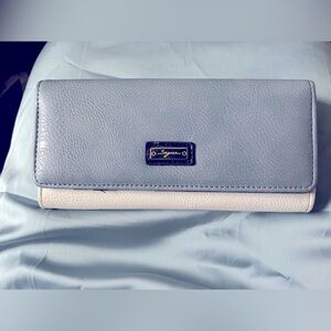 Segue Sky Blue and Cream Women's Wallet
